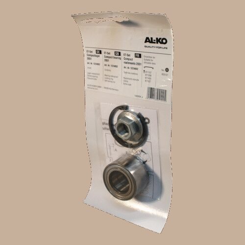 compactlagerset waterdicht lager, borgring, flensmoer Ø34 x Ø64 x 34mm AL-KO rem 2051 Compact