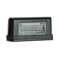 kentekenlamp LED 12/24 V 83 x 40 x 30mm P&R kabel 200mm, 2x 1,5mm² 45mm  CE, ECE-R10 / R7 / R4 wit - Afbeelding 2