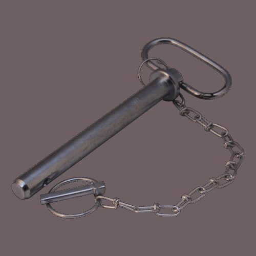 pen voor gatenbalk met ketting Ø19 110mm