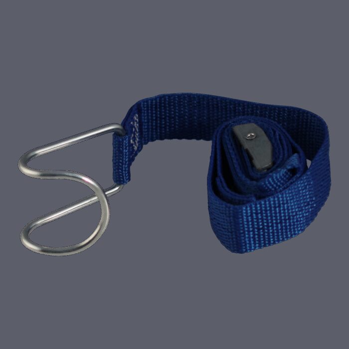 spanband voor rolcontainer blauw 25mm 1060mm polyester