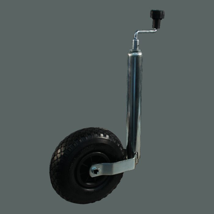 steunwiel Ø48mm 260x85/3.00x4mm luchtband met kunststof velg