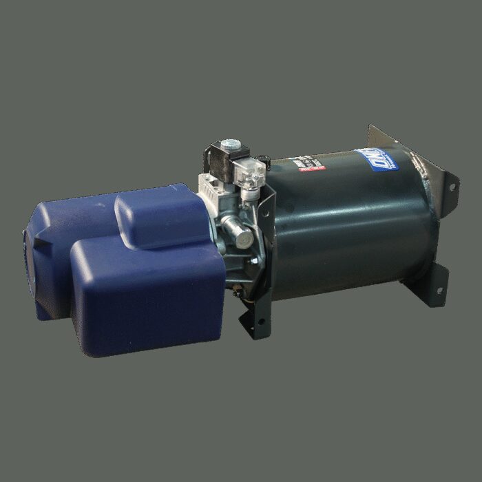 hydr. compactaggregaat DC12V-2KW 5.7l stalen tank , bediening niet inbegrepen