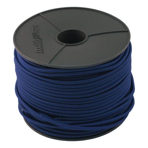 elastische kabel blauw Ø6