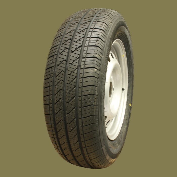 luchtband + wiel 175/70 R13 AW-414 XL M+S + 4½Jx13H2 ET30 57/100/4 86 N staal grijs