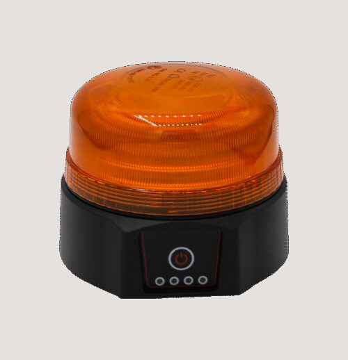 zwaailamp oranje magneetvoet oplaadbaar