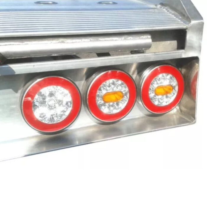 achterlicht LED links of rechts (universeel) 5 PIN's bajonet remlicht knipperlicht    neon-achterlicht  IP68 12/24 V Lavaflow - Afbeelding 3