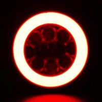 achterlicht LED links of rechts (universeel) 5 PIN's bajonet remlicht knipperlicht    neon-achterlicht  IP68 12/24 V Lavaflow - Afbeelding 5