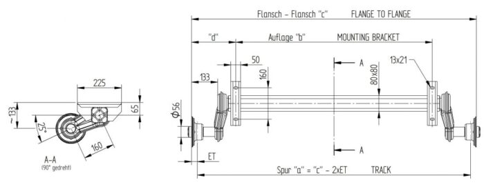VG10-M 1050kg 1000mm 25° - Afbeelding 3