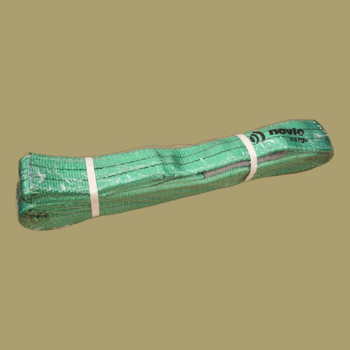 hijsband met lus 2 ton groen 3 m