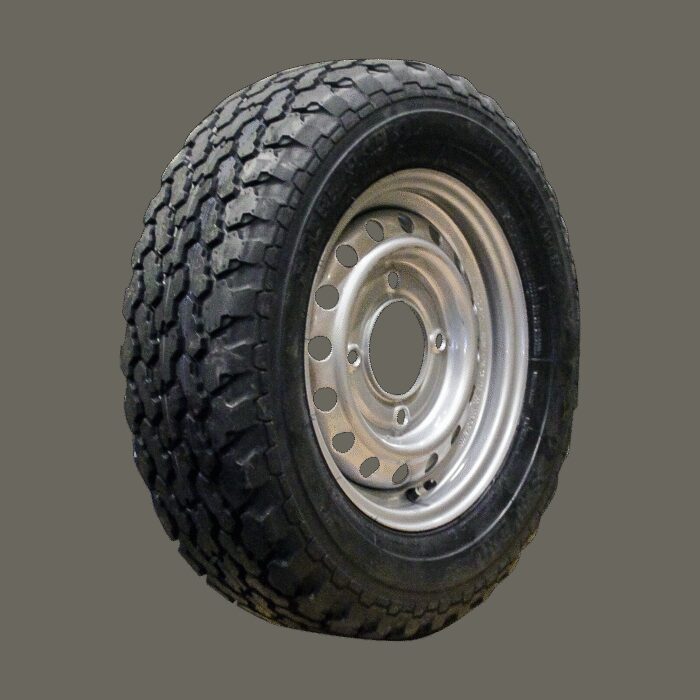 luchtband + wiel 185/70 R13C Savero M+S + 4½Jx13H2 ET25.4 95/139.7/4 106/104 N staal grijs