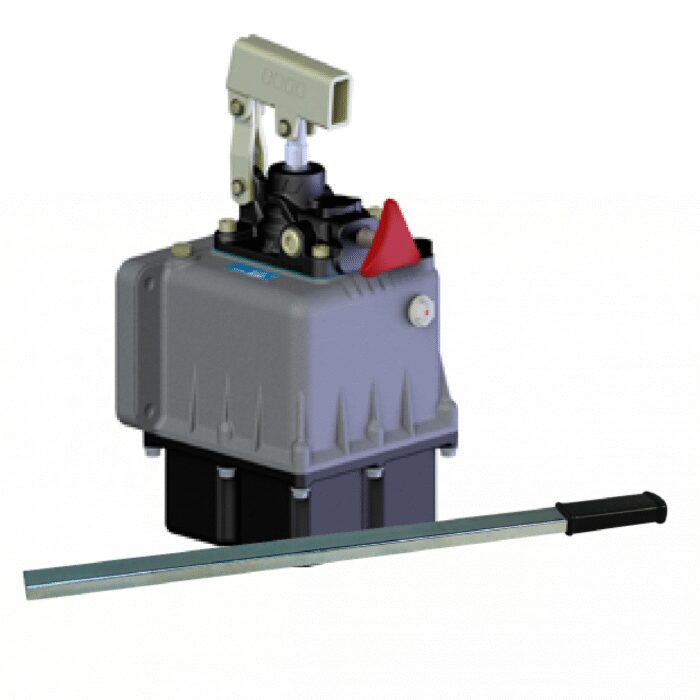 handpomp PMS45 handpomp 3L reservoir 45cm³ dubbel werkend aluminium / kunststof cilinder enkelwerkend