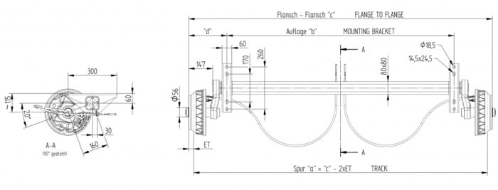 VGB18-MV 1800kg 1100mm 25° - Afbeelding 3