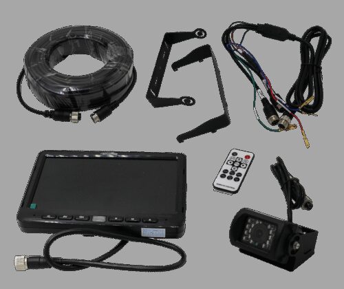 achteruitrijcamera set 7" monitor, incl. audio