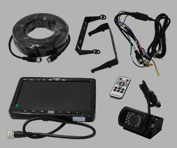 achteruitrijcamera set 7" monitor, incl. audio