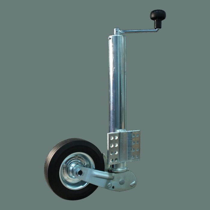 steunwiel automatisch opklapbaar 200x60mm Ø60mm