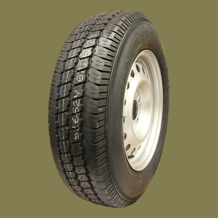 luchtband + wiel 175 R14C Maxmiler X 8PR + 5½Jx14H2 ET30 57/100/4 99/98 N staal grijs