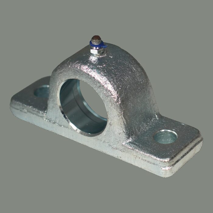 set hefcilinder verzinkt 2036Q 5ton slag 1043mm 3 traps  + verzinkte schroefpan, cardanring, montage-ogen en slangbreukbeveiliging - Afbeelding 4