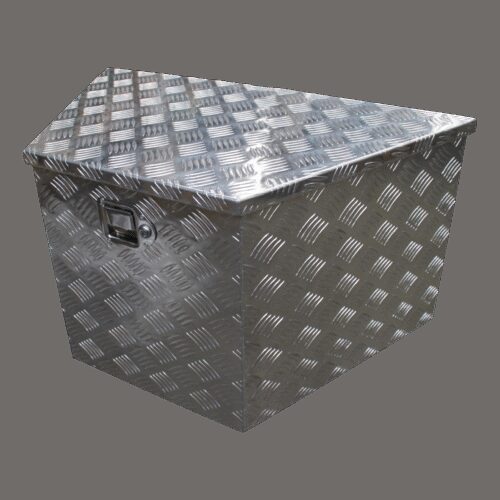 disselbox aluminium 864x406x482x457 (L x L x B x H) kofferslot