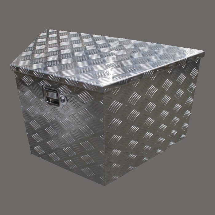 disselbox aluminium 864x406x482x457 (L x L x B x H) kofferslot