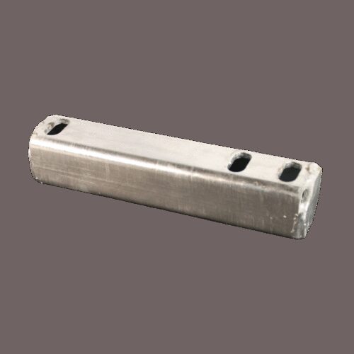 adapterplaat KA50 oplooprem hoogte 50mm, hartmaat 166/207mm