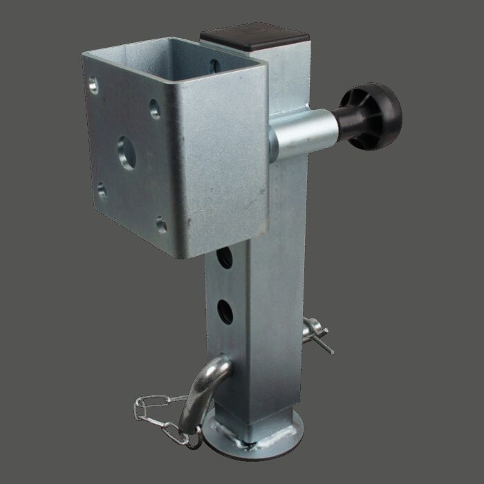 steunpoot wegklapbaar SF60-DSA- uitval poot Eduards ⧄60mm 1300kg verzinkt 234mm 347mm