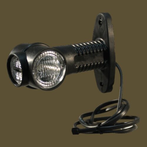 contourlamp Superpoint III "kort" rood / wit / oranje DC kabel 1000mm