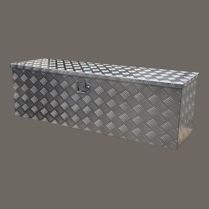 gereedschapskist aluminium 1485x380x380mm kofferslot