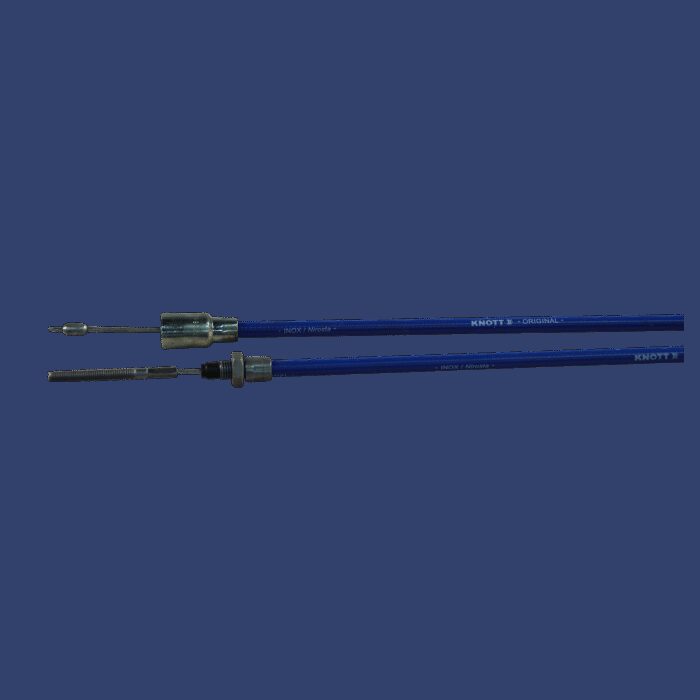remkabel met nippel rvs 16-1365 , 20-963/1 , 20-2425/1 , 20-2025 1240mm 1030mm
