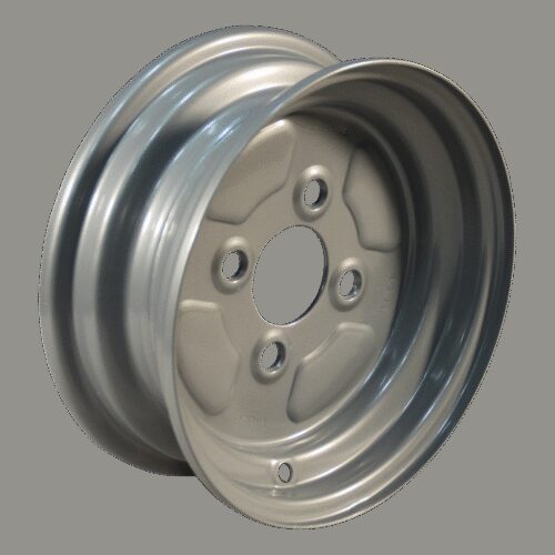 wiel 3.50Bx10H2 ET0 60/100/4 staal grijs