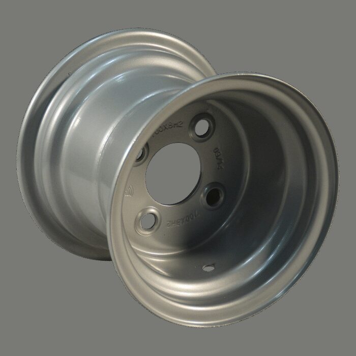 luchtband + wiel 20x10.00-8 V-3502 4PR + 7.00Bx8H2 ET0 60/100/4 A4 staal grijs - Afbeelding 3