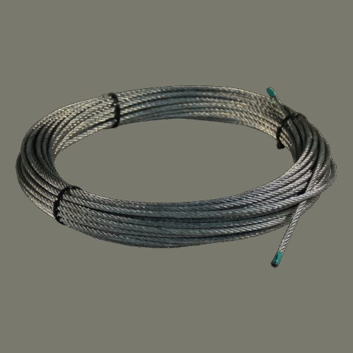 staalkabel op rol Ø5mm 25m