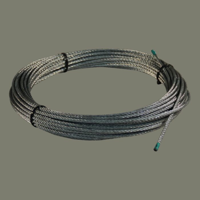 staalkabel op rol Ø5mm 25m