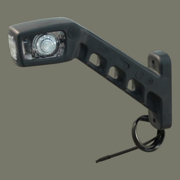 contourlamp 238L/W48 wit, links 220mm, 2x0,75mm2