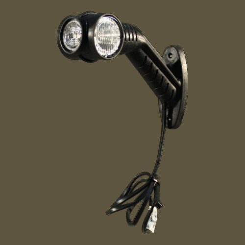 contourlamp Superpoint III LED rechts rood / wit / oranje DC kabel 860mm
