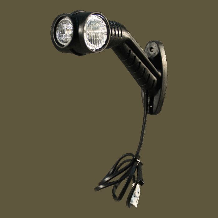 contourlamp Superpoint III LED rechts rood / wit / oranje DC kabel 860mm