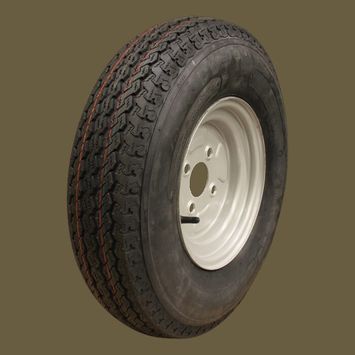 luchtband + wiel 5.00-10 KT-715 6PR + 3.50Bx10H2 ET0 60/100/4 79 N staal grijs