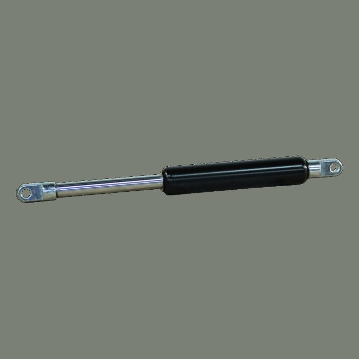 gasdrukveer (G) 14-28 300 750 1750N cilinder met 2 componenten lak gitzwart RAL 9005