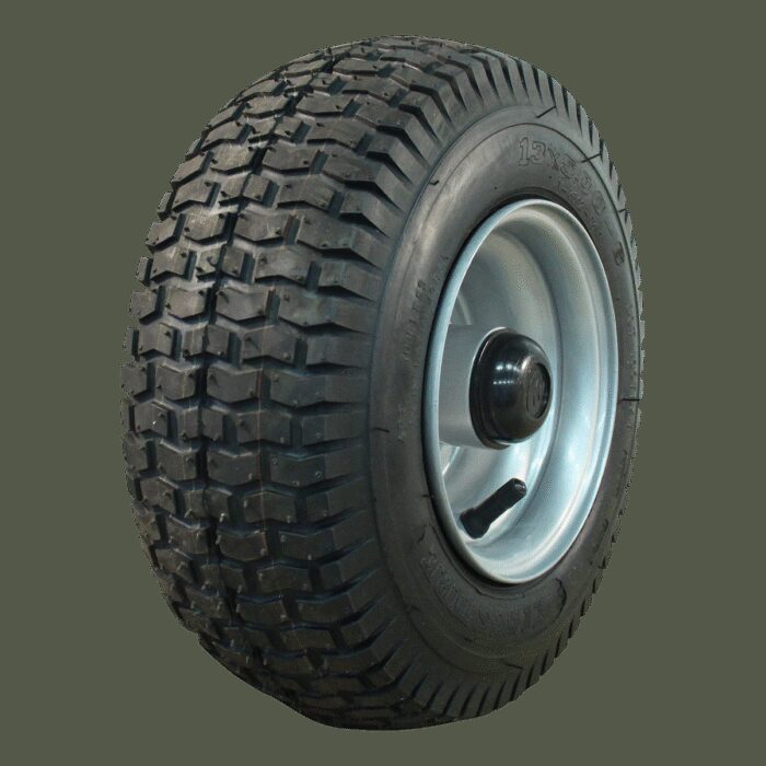 luchtband + wiel 13x5.00-6 V-3502 4PR + 4.50Ax6 ET0 NL88 50 A6 staal grijs