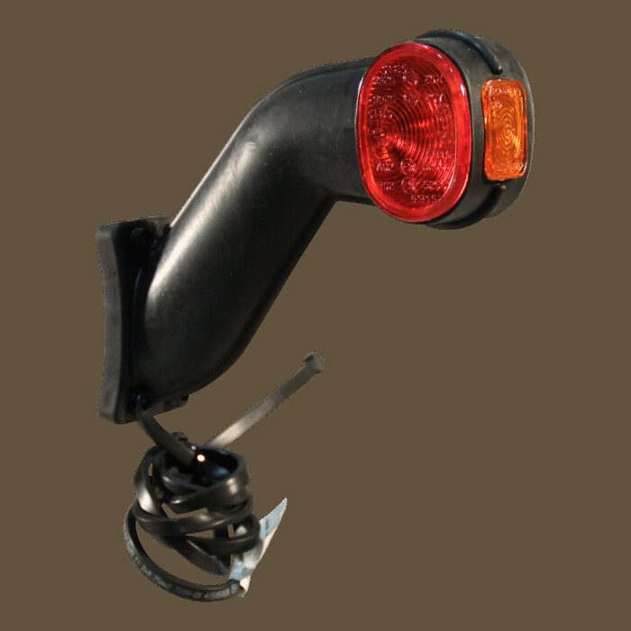 contourlamp Superpoint II versie ecopoint rood / wit / oranje rechts DC kabel 920mm