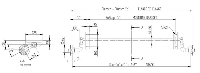 VG7-L 750kg 1300mm 28° - Afbeelding 3