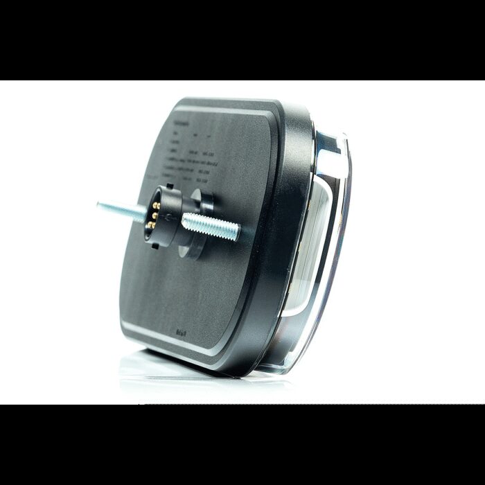 achterlicht universeel 5 PIN's bajonet 214,3 x 94,3 x 36,2mm opbouw remlicht knipperlicht   achteruitrijlamp achterlicht rechthoek reflector 150mm IP68 12/24 V CE, ECE-R10 / R7 / R6 / R23 / R3 - Afbeelding 3