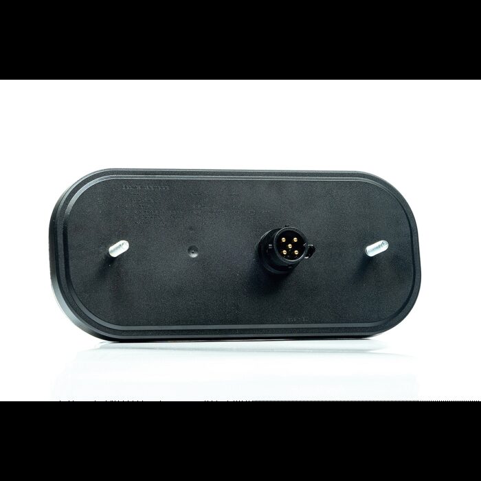 achterlicht universeel 5 PIN's bajonet 214,3 x 94,3 x 36,2mm opbouw remlicht knipperlicht   achteruitrijlamp achterlicht rechthoek reflector 150mm IP68 12/24 V CE, ECE-R10 / R7 / R6 / R23 / R3 - Afbeelding 4