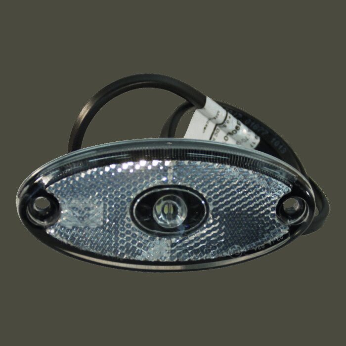 Aspöck Flatpoint II led wit DC Kabel 500mm
