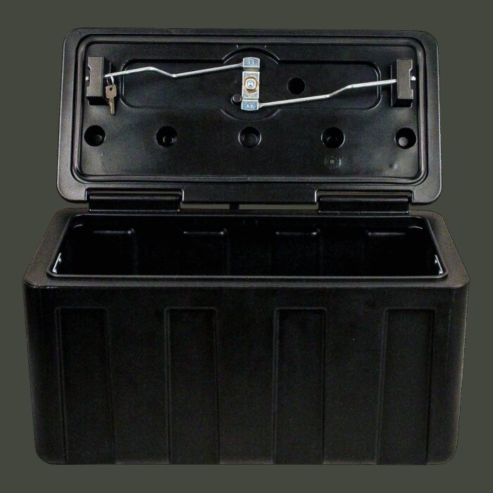 gereedschapskist kunststof Stabilo®-box Hitch 500-2, draaisluiting met slot, 515x212x290 - Afbeelding 4