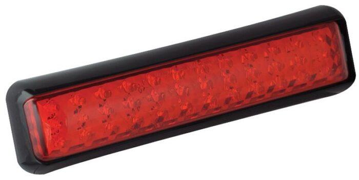 achterlicht links of rechts (universeel) 40cm kabel 200 x 50 x 28mm opbouw remlicht flitslicht    achterlicht  160mm IP67 12/24 V CE, ECE-R10 / R7