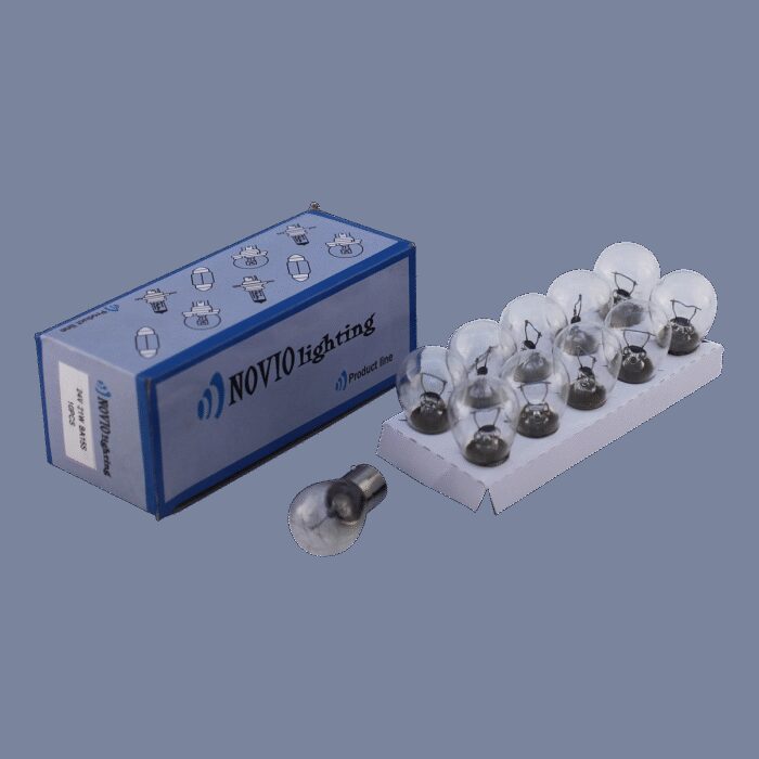 stop- / knipperlamp BA15S 24V 21W 25x47