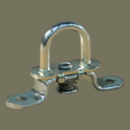 draaisluiting verzinkt voor zeilring 42x22mm