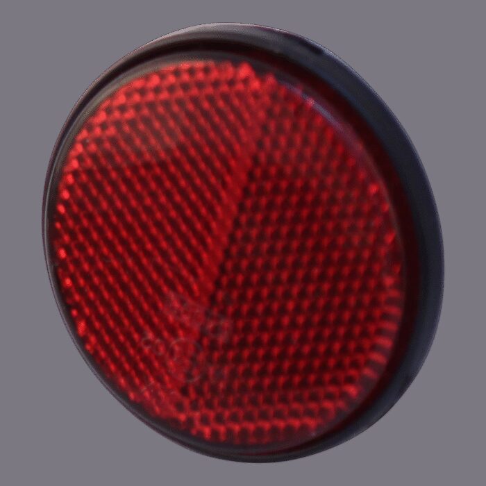reflector Ø rood zelfklevend Ø61