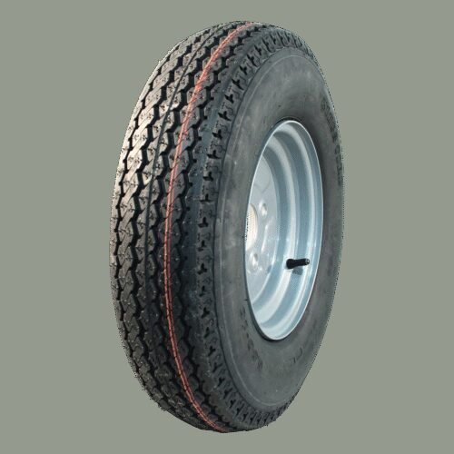 luchtband + wiel 4.00-10 KT-715 4PR + 3.50Bx10H2 ET0 60/100/4 63 N staal grijs