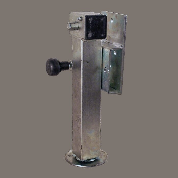 steunpoot wegklapbaar SF60-DSA- SW19 universeel met verlengde montage ⧄60mm 1300kg verzinkt 240mm 415mm